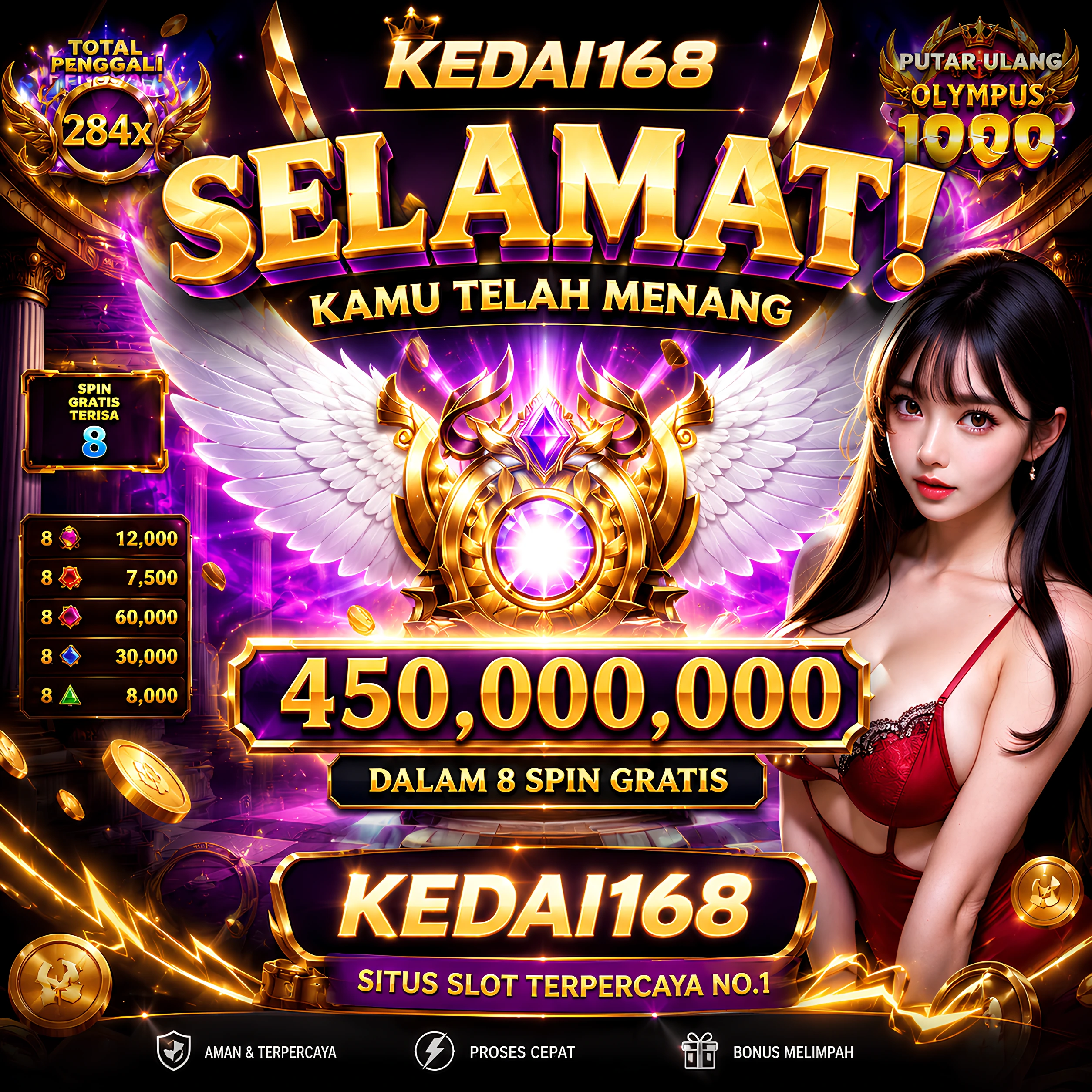 KEDAI168 Premium Visual